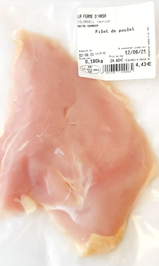 FILET DE POULET