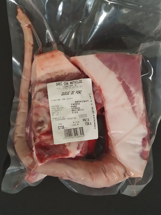 QUEUE DE PORC
