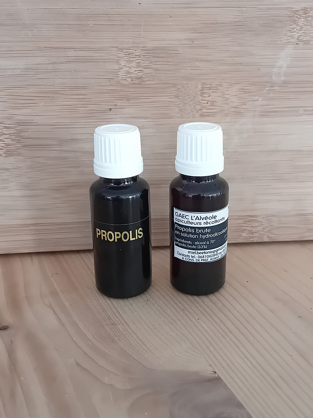 SOLUTION HYDROALCOOLIQUE DE PROPOLIS - 20ml