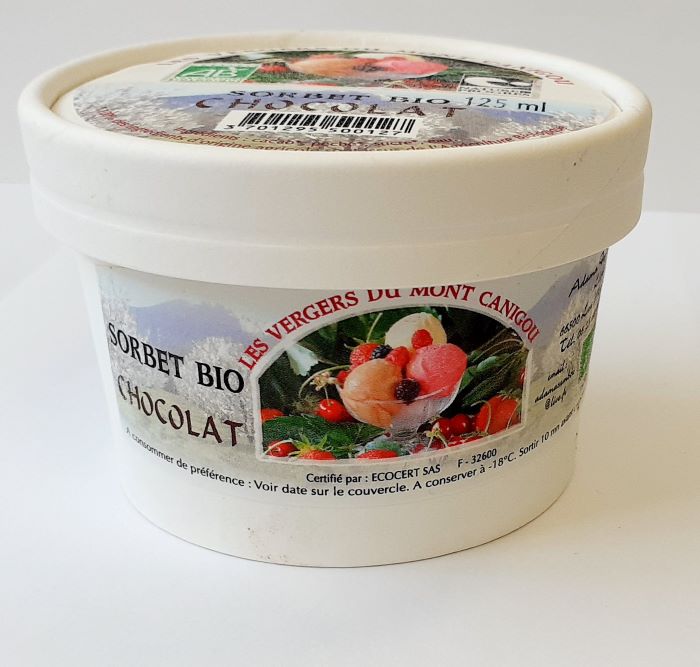SORBET CHOCOLAT BIO 125ML