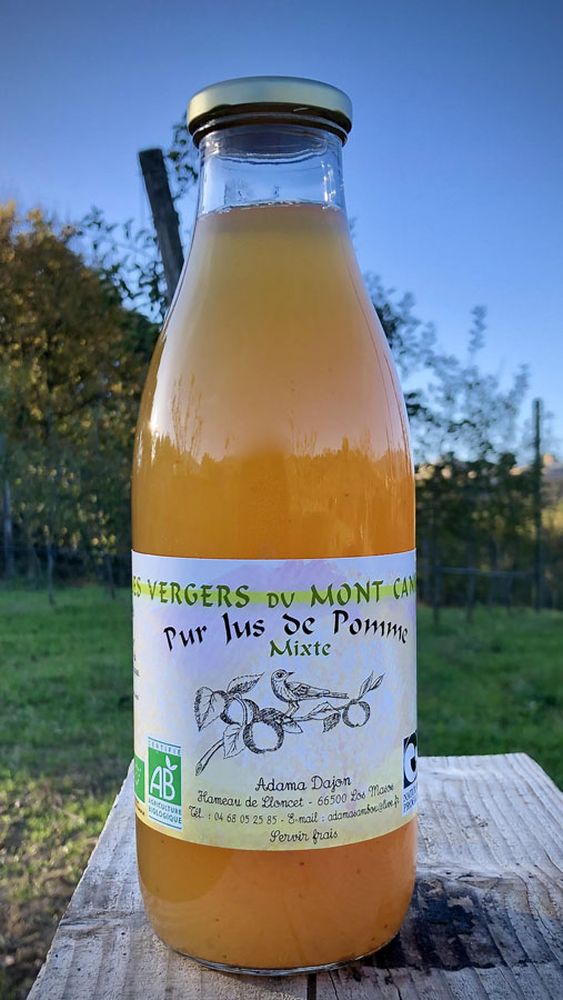 JUS DE POMME MIXTE BIO 1L