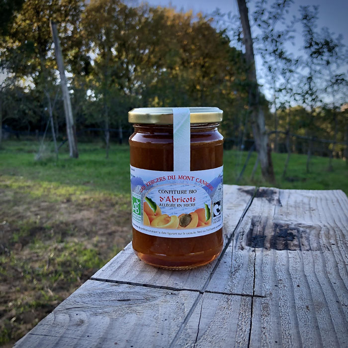CONFITURE D'ABRICOT BIO 310GR