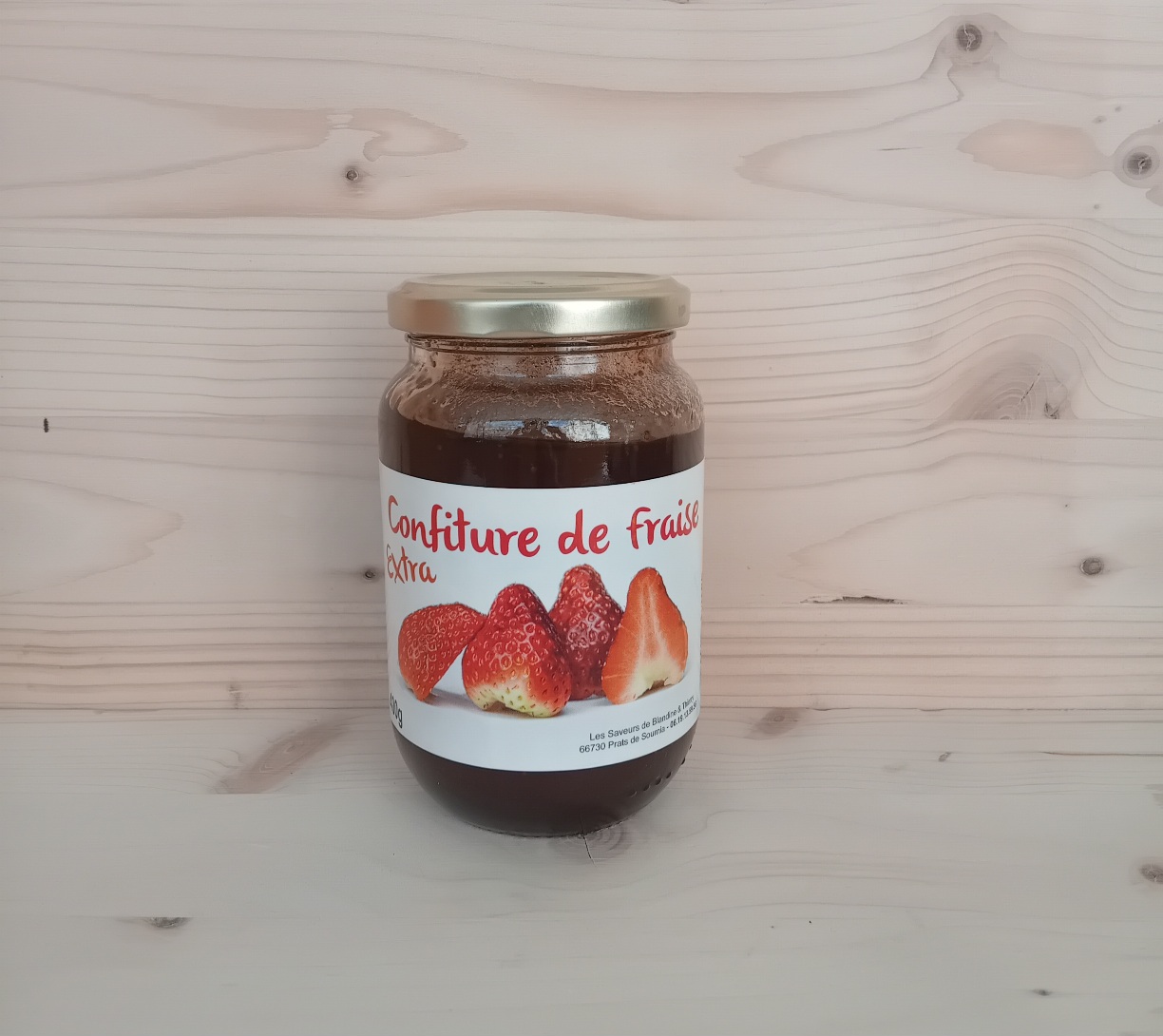 CONFITURE FRAISE 400G