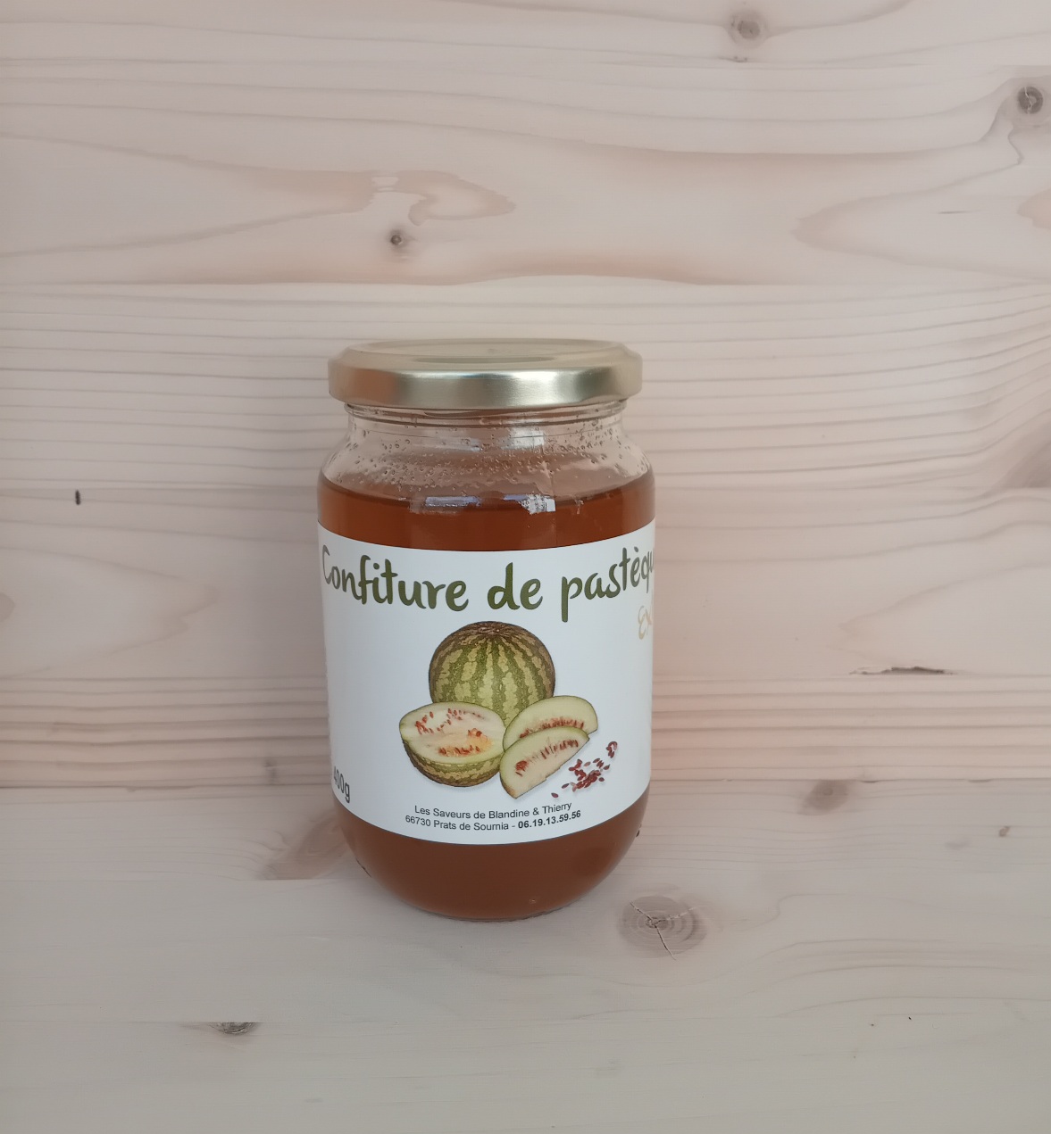 Confiture de pastèque 400 grs
