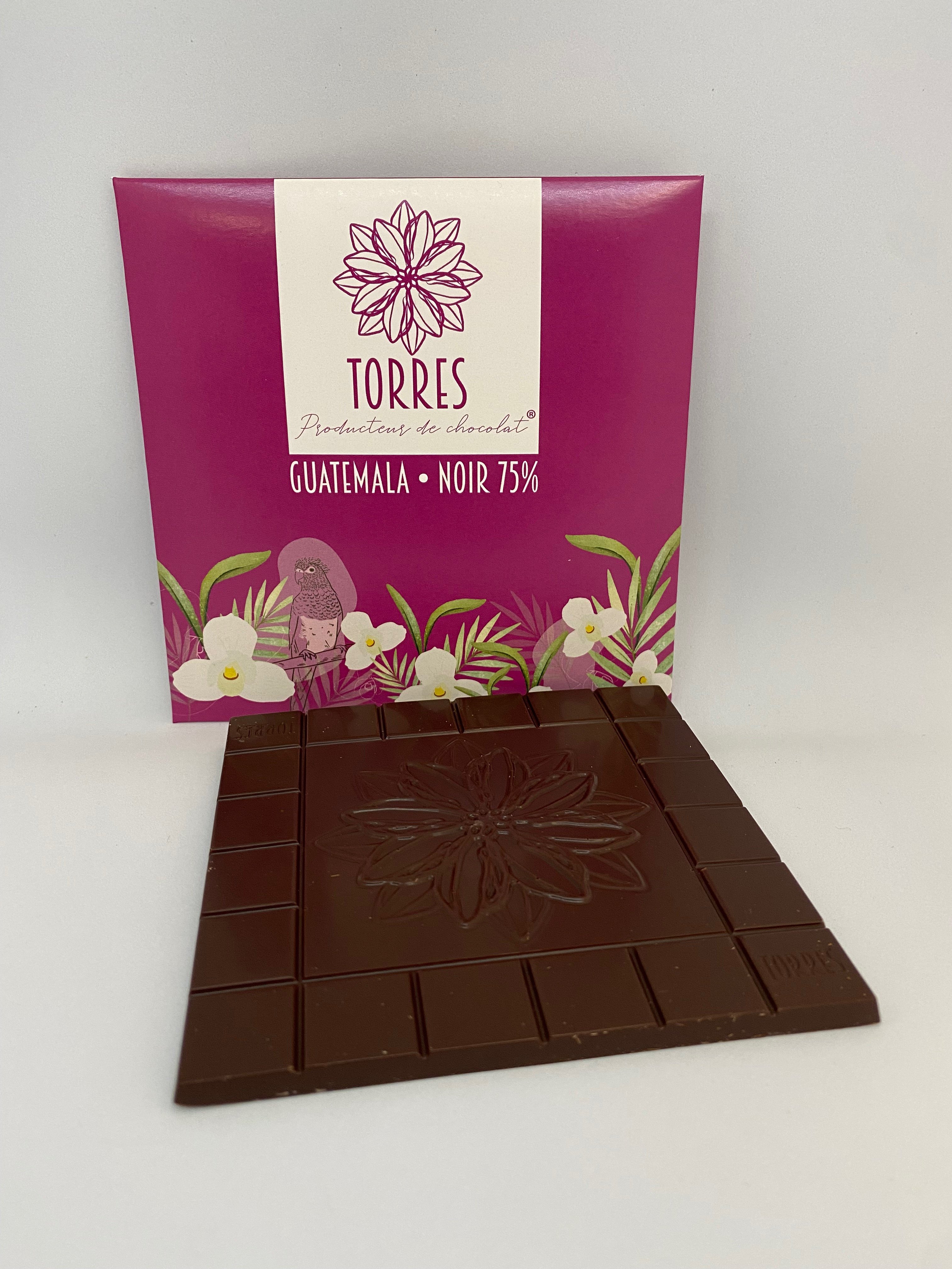 TABLETTE GUATEMALA 75% DE CACAO 80G