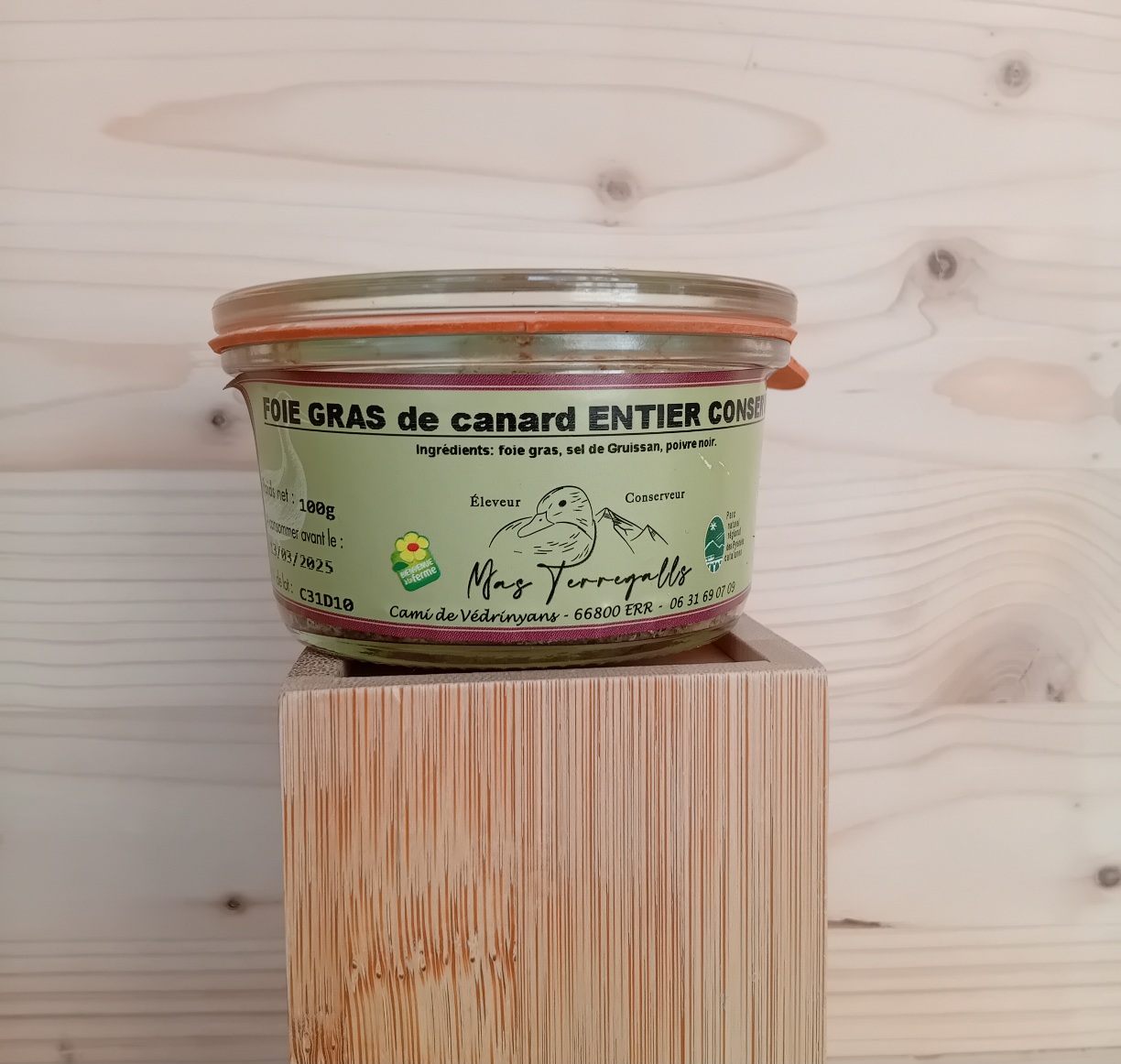 FG CANARD ENT 100G CONS