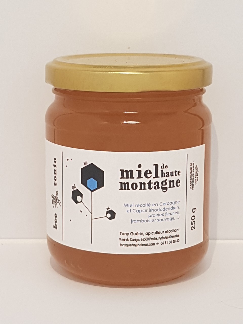 MIEL DE HAUTE MONTAGNE CERDAGNE-CAPCIR- 250GR
