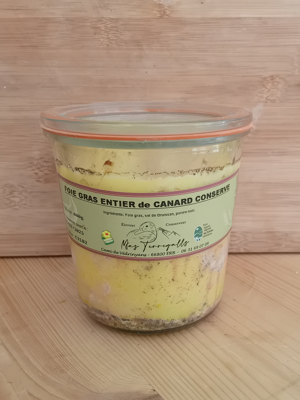 FG CANARD ENT 400G CONS