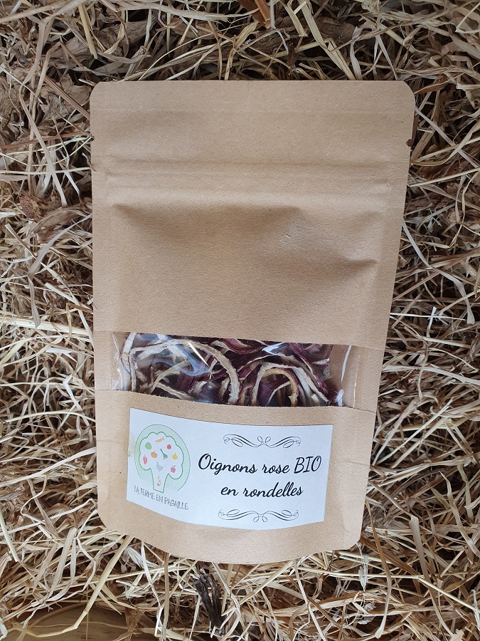 SEC OIGNON ROSE EN RONDELLE BIO SEB