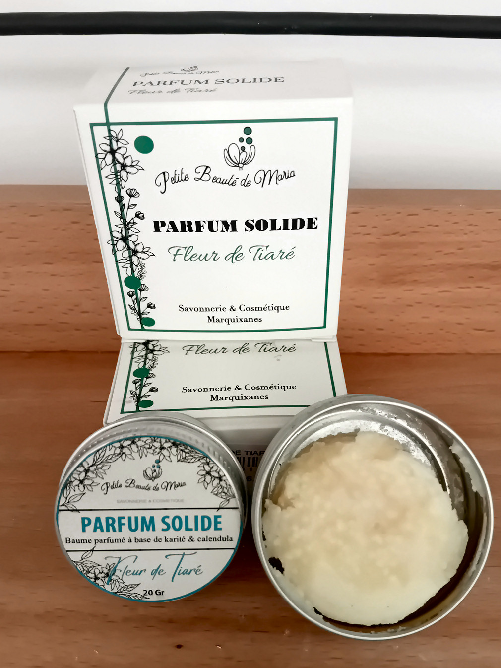 Parfum solide Fleur de tiaré