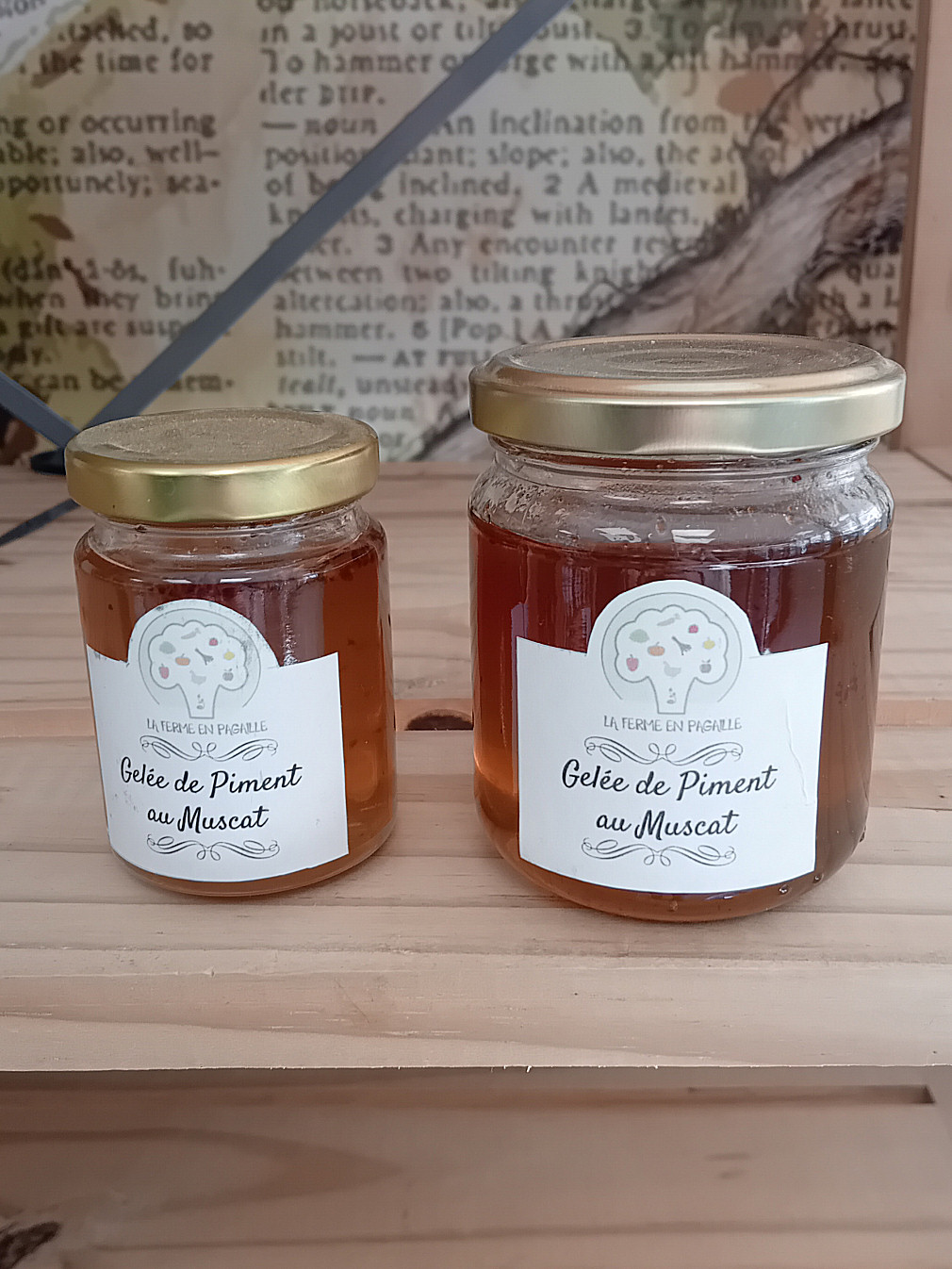 GELEE DE PIMENT AU MUSCAT BIO 100 G