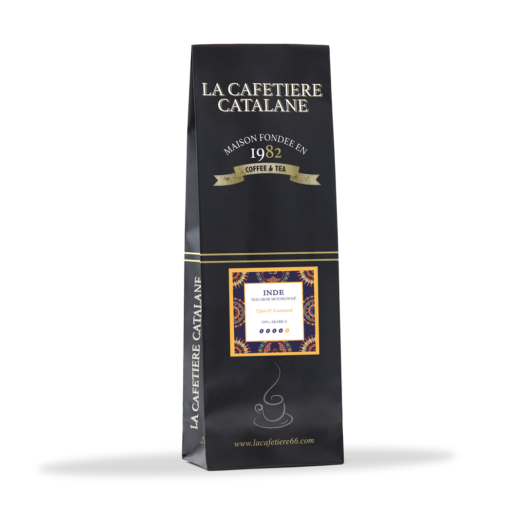 Poche café d'Inde grain 250 g