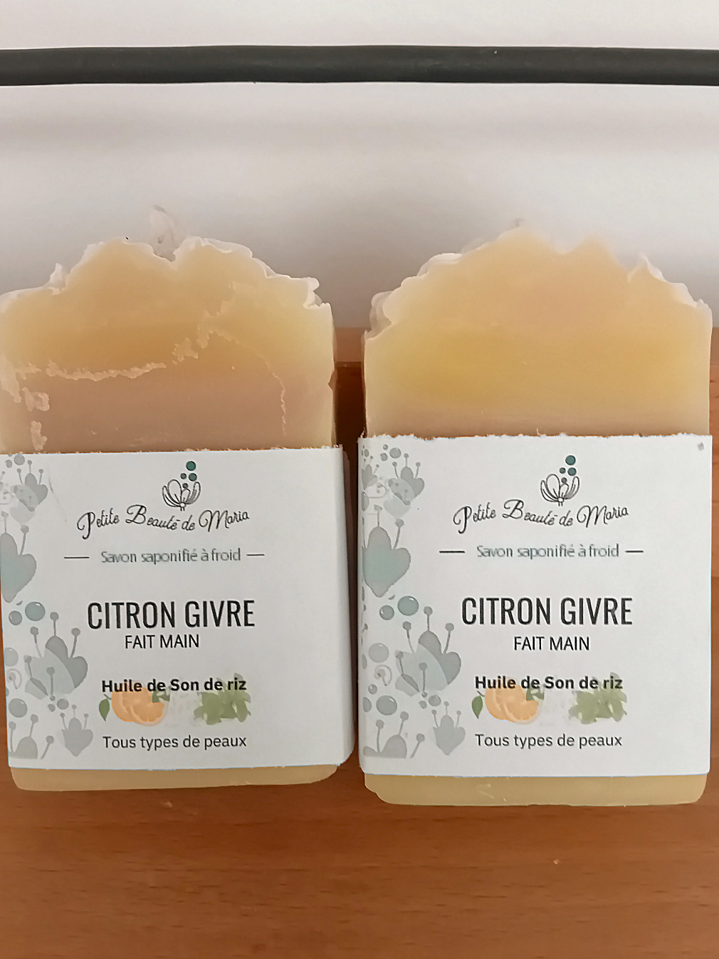 SAVON CITRON GIVRE 100 G