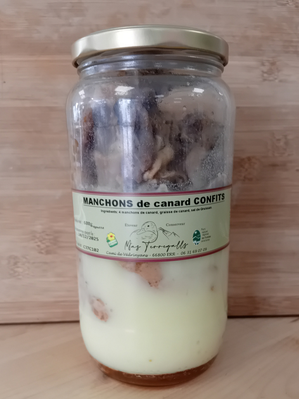 CONFITS 4 MANCHONS