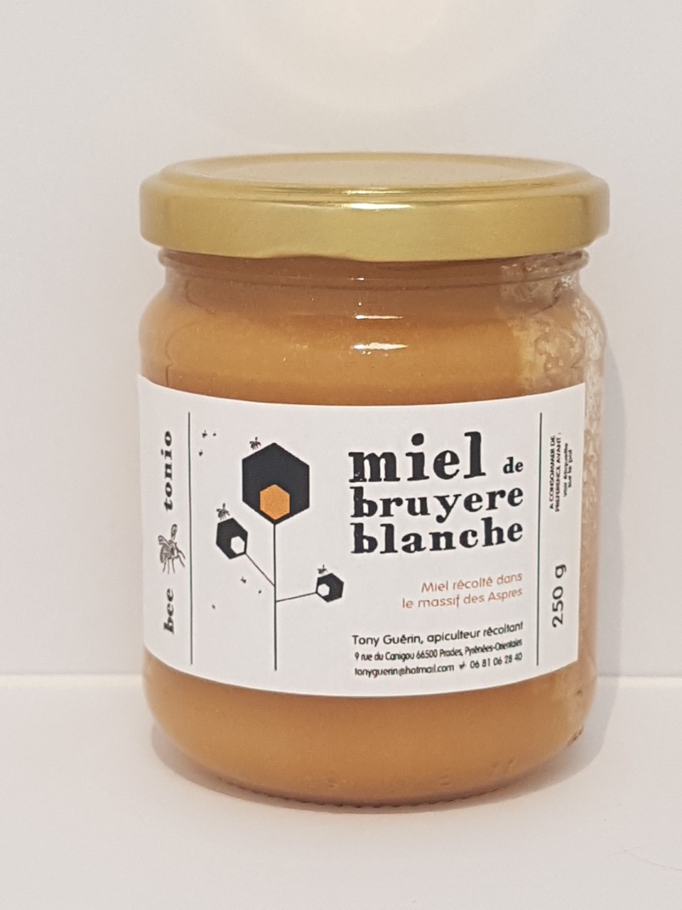 MIEL DE BRUYERE BLANCHE - 250 GR