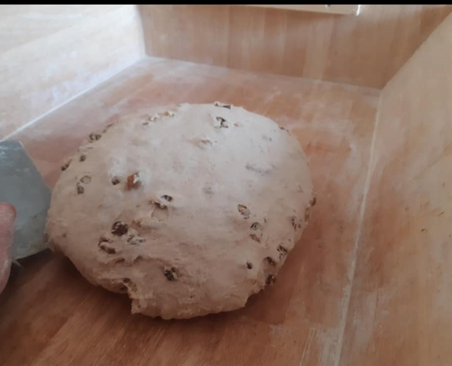 PAIN NOISETTES RAISIN 450g